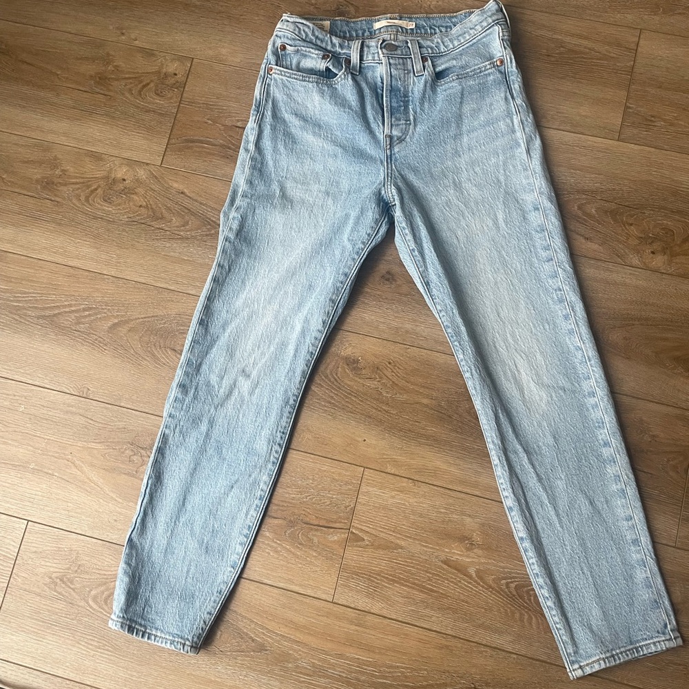 Levi's Light Blue Wedgie Jeans